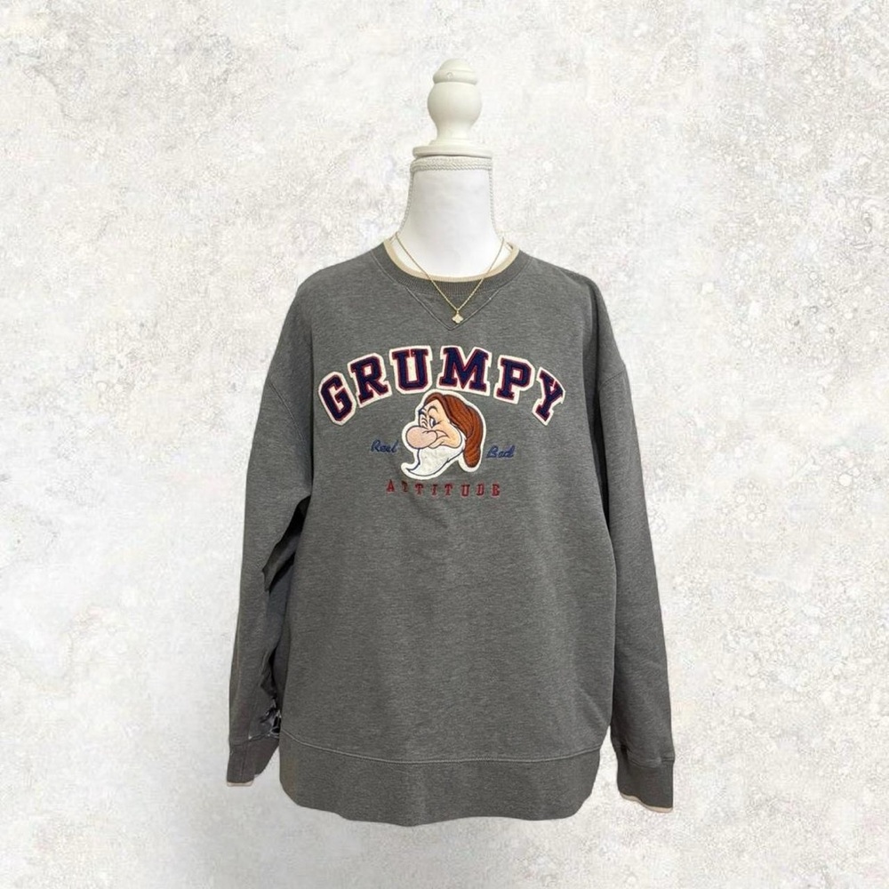 Grumpy Attitude Charcoal Sweatshirt